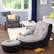 Alt View 11. Intex - Inflatable Ultra Lounge Chair With Cup Holder And Ottoman Set - Gray.