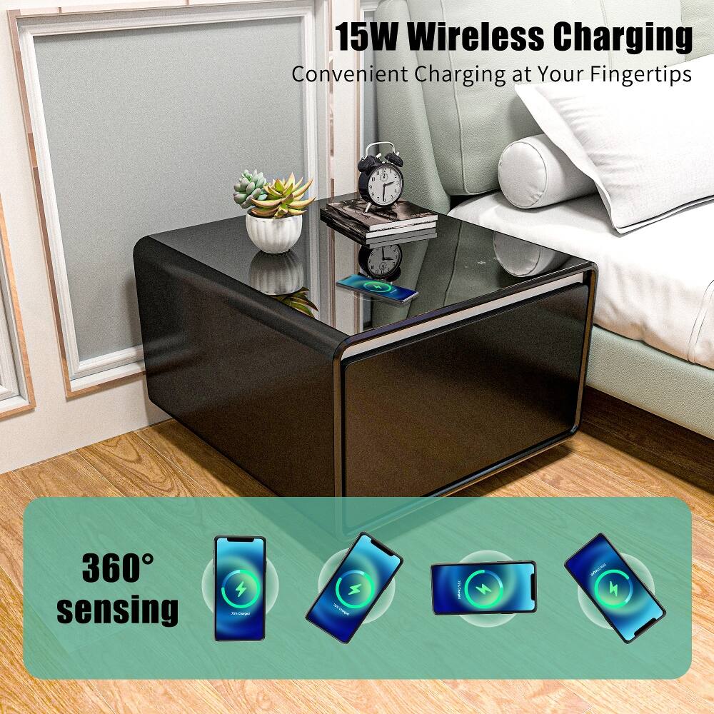 15W Wireless Charging Convenient Charging at Your Fingertips

360° sensing