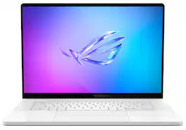 ASUS - ROG Zephyrus G16 16" OLED 2.5K 240Hz Gaming Laptop - Intel Core Ultra 9 - 64GB RAM - NVIDIA GeForce RTX 5090 - 2TB SSD - Platinum White