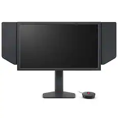 Front. BenQ - Zowie XL2546X+ 24.1" TN LED 280HZ Gaming Monitor - Black.