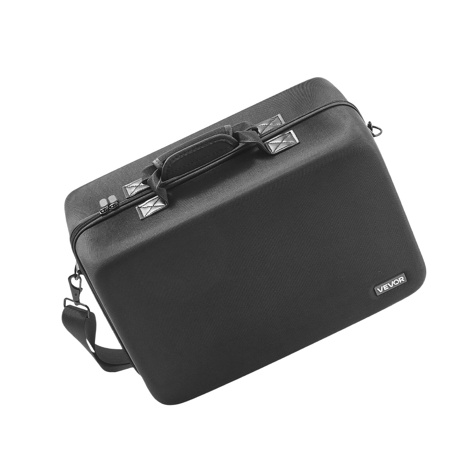 Alt View 5. VEVOR - PS5 Carrying Case, Travel Bag for Playstation 5 Slim Shockproof EVA, Soft Interior Lining & Padded Dividers - Black.