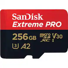 SanDisk Extreme PRO 256 GB microSDXC I V30 A2