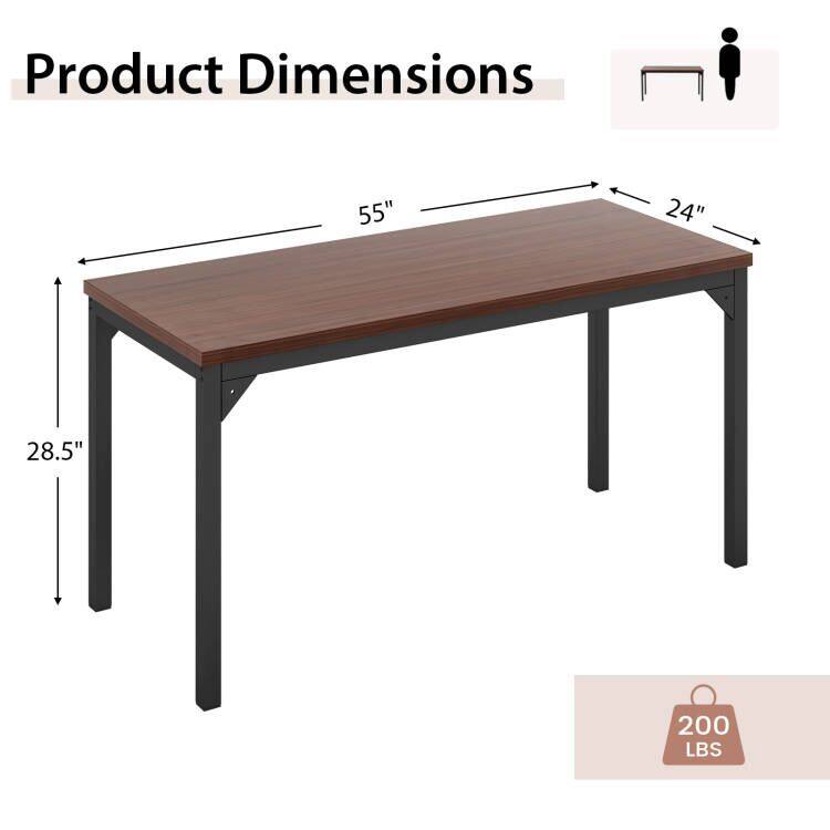 Product Dimensions: 55", 24", 28.5" and 200 LBS