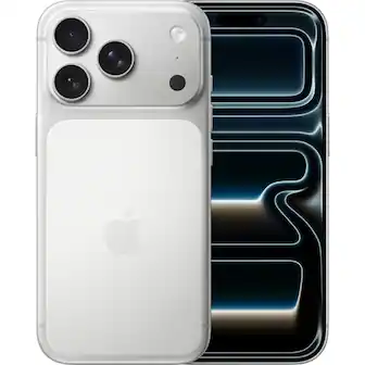 Apple - Refurbished Excellent - iPhone 17 Pro 256GB 6.3" 5G Fully Unlocked, - Silver