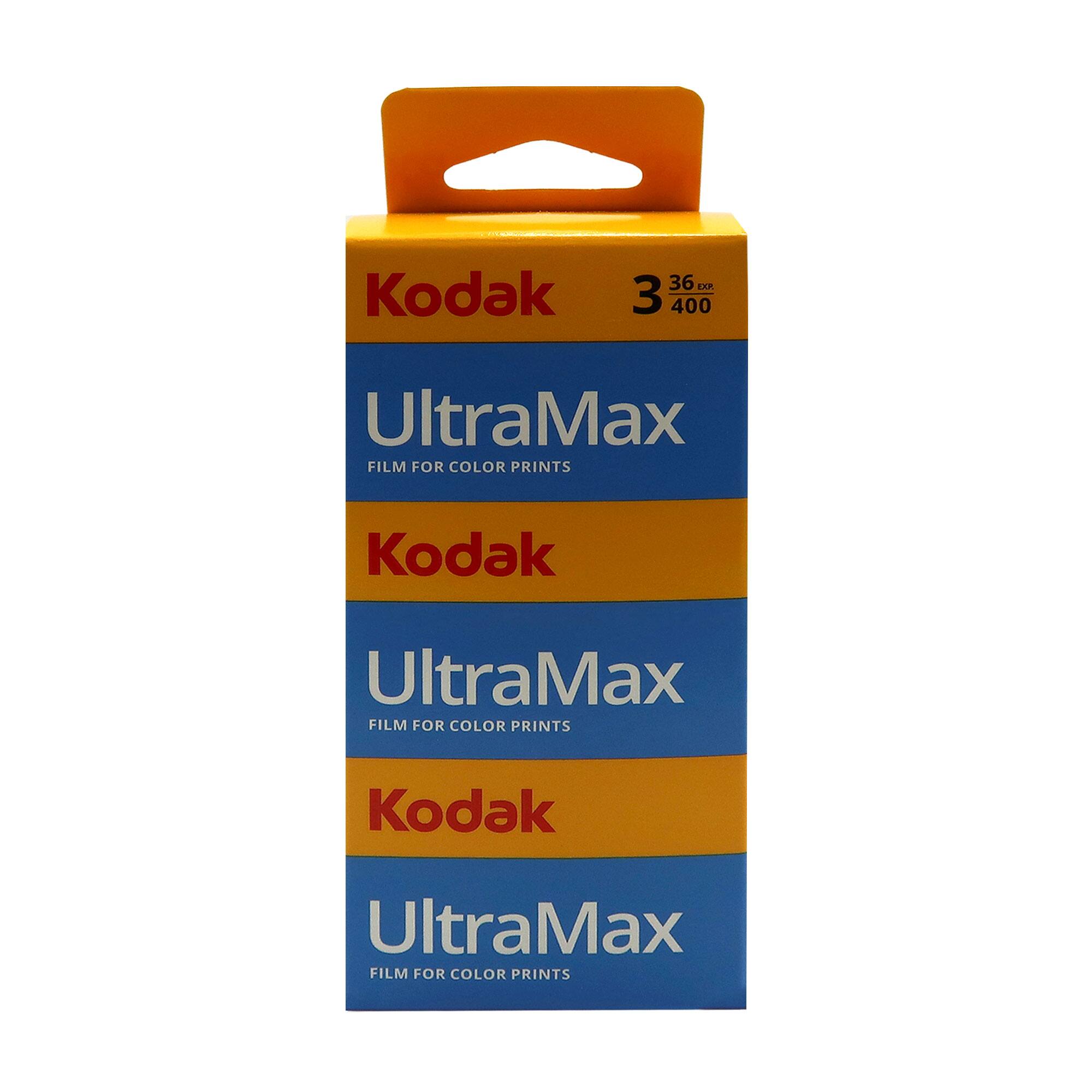 Kodak UltraMax  
FILM FOR COLOR PRINTS  
36 EXP 400