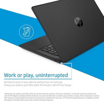 HP 17 17t cn300 17.3'' HD+ Laptop Intel Core i7 with 16GB Memory HP 17 17t cn300 17.3'' HD+ Laptop Intel Core i7 with 16GB Memory