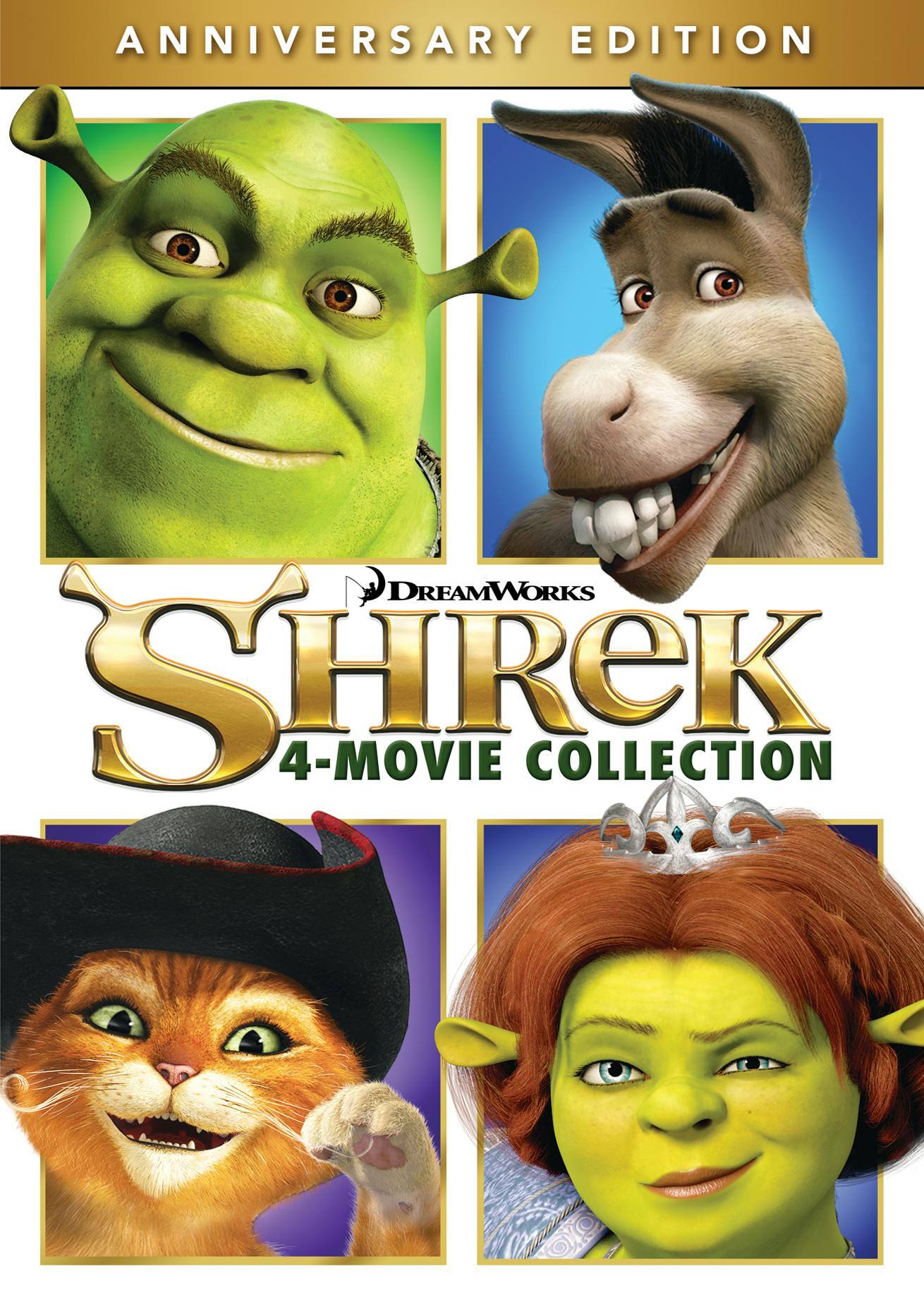 Shrek: The 4-movie Collection (Anniversary Edition) [DVD] [Standard]