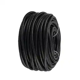 Install Bay - Split Loom Tubing 100-Ft Coil 1/2" Diameter - Black
