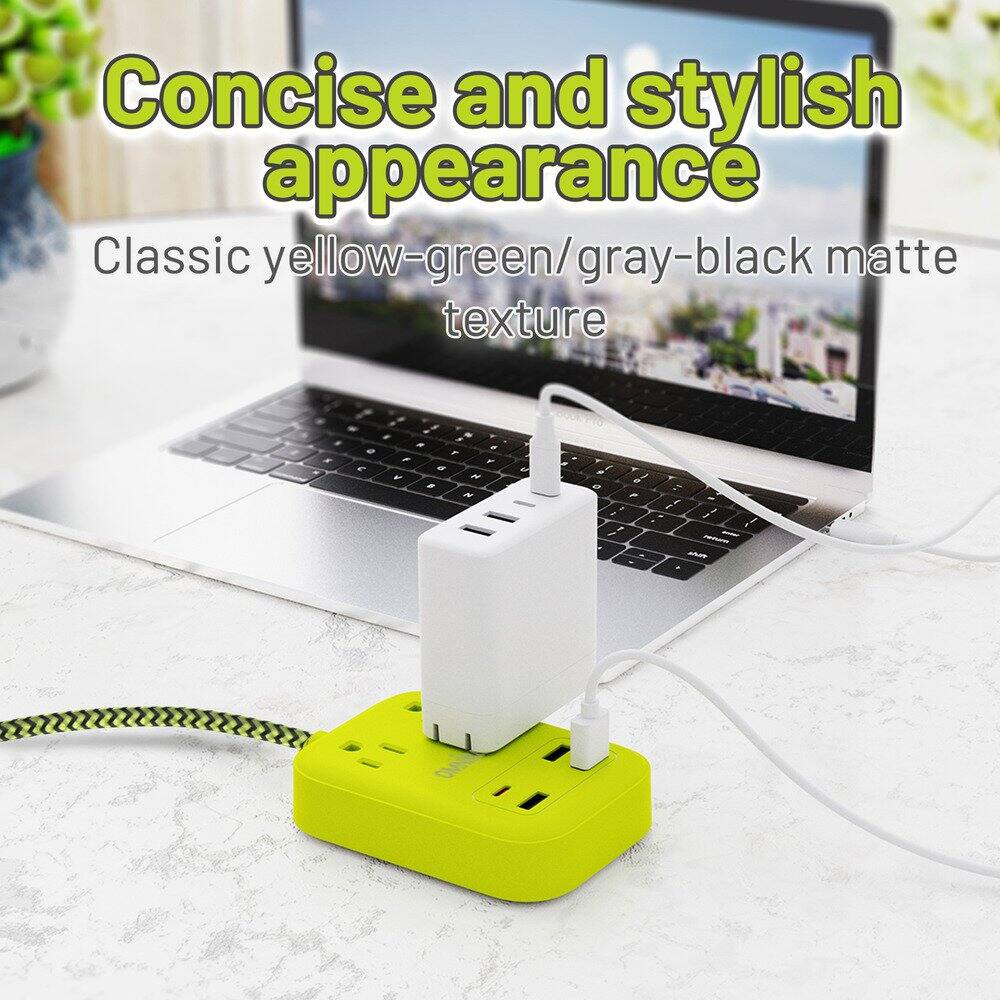Concise and stylish appearance  
Classic yellow-green/gray-black matte texture