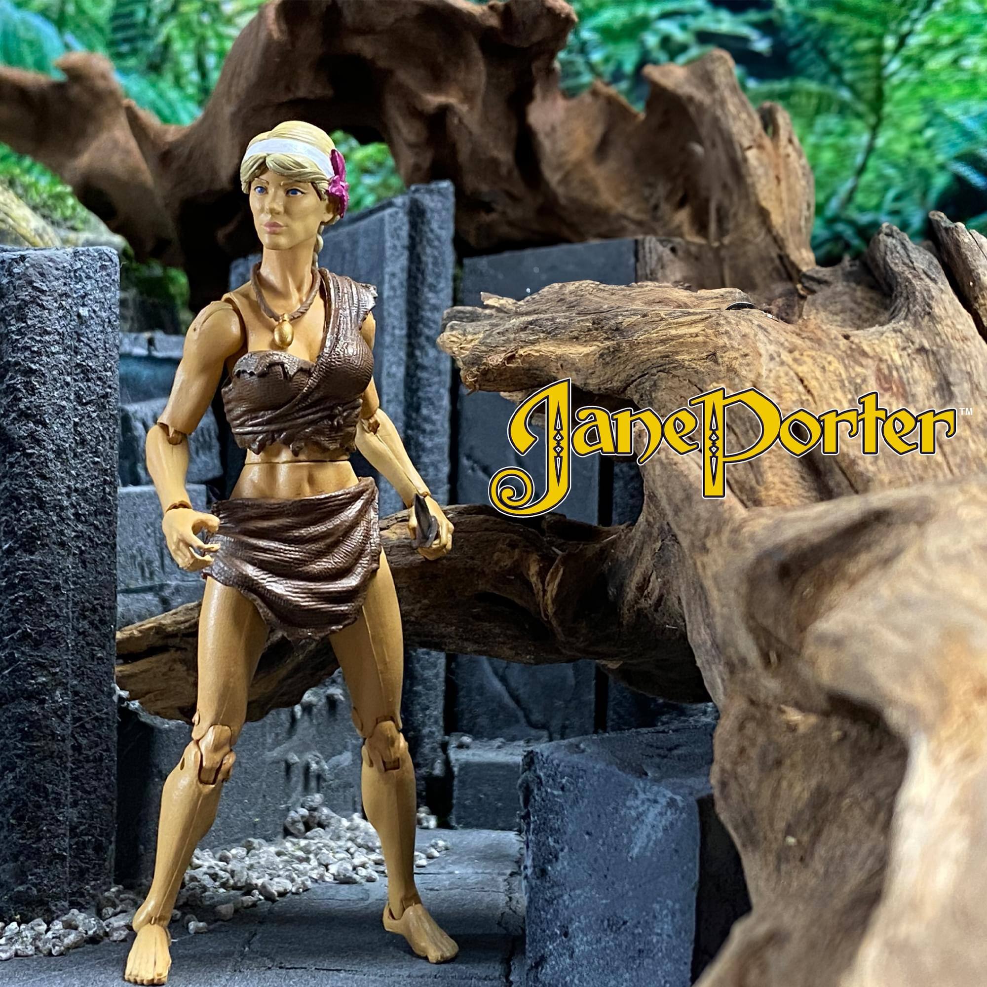 Alt View 10. Boss Fight Studio - Tarzan Hero H.A.C.K.S. Action Figure | Jane Porter - Multi-Colored.
