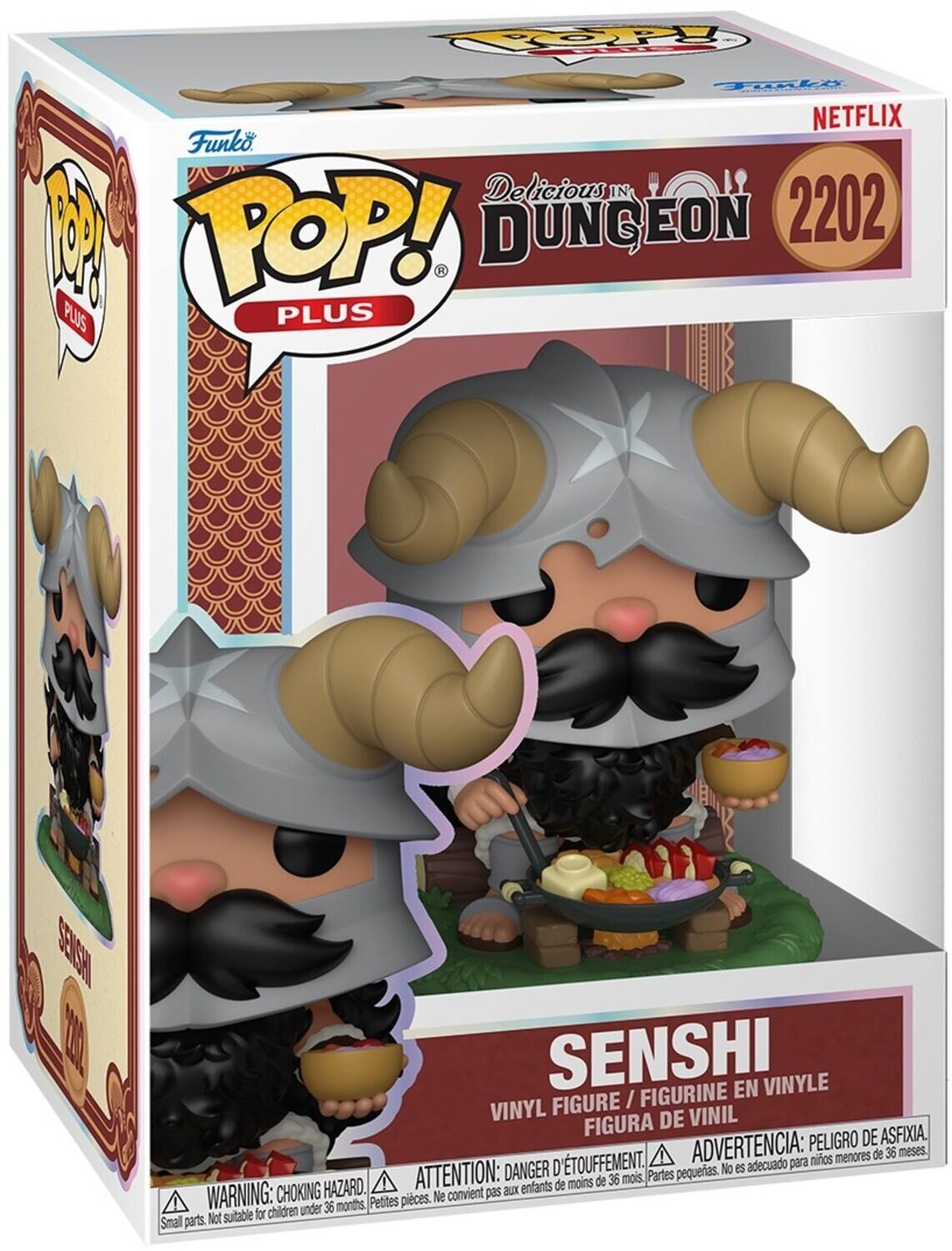 E TO 20 E unli NETFLIX Funko Delicious IN I POP! DUNGEON 2202 H PLUS PLUS IRORESS A SENSHI EN VINYLE FIGURE / FIGURINE VINYL DE VINIL FIGURA DE ASFIXIA. ADVERTENCIA: PELIGRO DE ASFIXIA. ATTENTION: DANGER D'ÉTOUFFEMENT. WARNING: CHOKING HAZARD. No es adecuado para niños menores de 36 meses. convient pas aux enfants de moins de 36 mois. Small parts. Not suitable for children under 36 months.