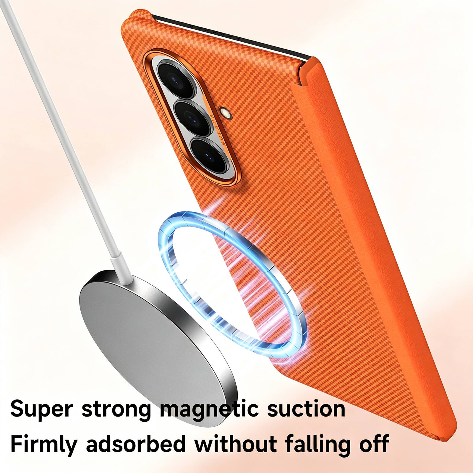 Super strong magnetic suction  
Firmly adsorbed without falling off