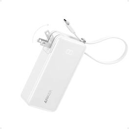 Anker - Nano 3-in-1 Portable iPhone Charger - White