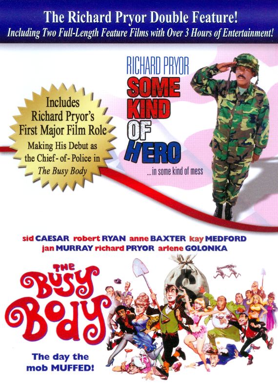  The Richard Pryor Double Feature: Some Kind of Hero/The Busy Body [2 Discs] [DVD]