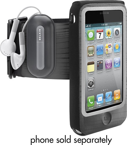  Belkin - FastFit Arm Band for Apple® iPhone® 4 - Black