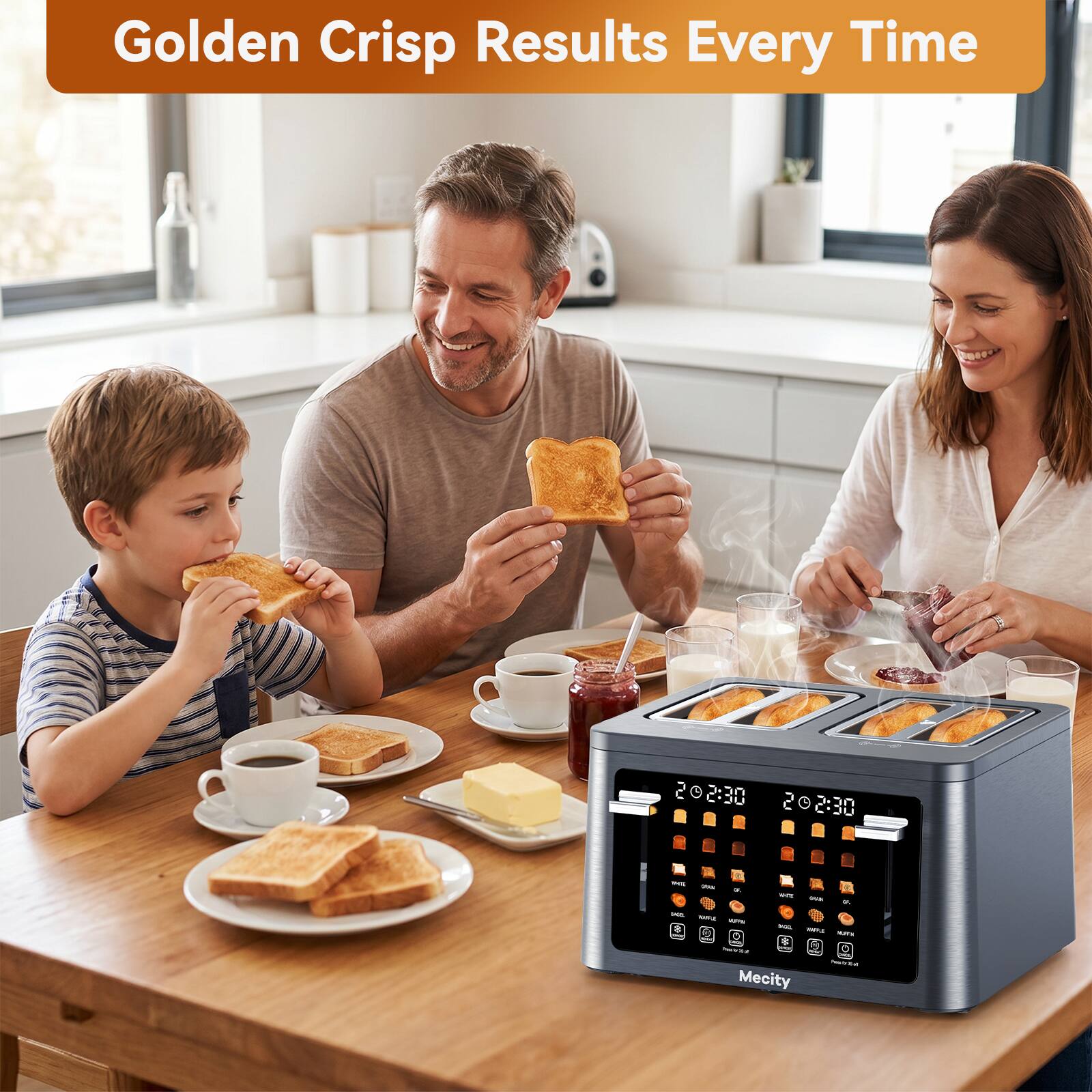 Golden Crisp Results Every Time

202:30 202:30

RES we or, 2718 We U. 1400 THE - - was. MARTLE - % BRAIN Seace 14 mark Tw Mecity