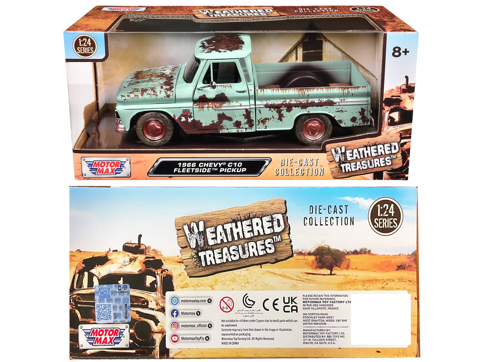 1:24 SERIES  
8+ MOTOR MAX - WEATHERED TM  
1966 CHEVY C10 DIE-CAST TREASURES FLEETSIDE TM PICKUP COLLECTION DIE-CAST 1:24 COLLECTION SERIES WEATHERED TREASURES  
MOTOR MAX TOY FACTORY LTD  
MOTOR MAX TOY FACTORY LTD  
MOTOR MAX TOY FACTORY LTD  
MOTOR MAX TOY FACTORY LTD  
MOTOR MAX TOY FACTORY LTD  
MOTOR MAX TOY FACTORY LTD  
MOTOR MAX TOY FACTORY LTD  
MOTOR MAX TOY FACTORY LTD  
MOTOR MAX TOY FACTORY LTD  
MOTOR MAX TOY FACTORY LTD  
MOTOR MAX TOY FACTORY LTD  
MOTOR MAX TOY FACTORY LTD  
MOTOR MAX TOY FACTORY LTD  
MOTOR MAX TOY FACTORY LTD  
MOTOR MAX TOY FACTORY LTD  
MOTOR MAX TOY FACTORY LTD  
MOTOR MAX TOY FACTORY LTD  
MOTOR MAX TOY FACTORY LTD  
MOTOR MAX TOY FACTORY LTD  
MOTOR MAX TOY FACTORY LTD  
MOTOR MAX TOY FACTORY LTD  
MOTOR MAX TOY FACTORY LTD  
M