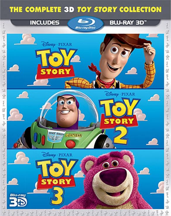  Toy Story 3D Trilogy [3 Discs] [3D] [Blu-ray] [Blu-ray/Blu-ray 3D]