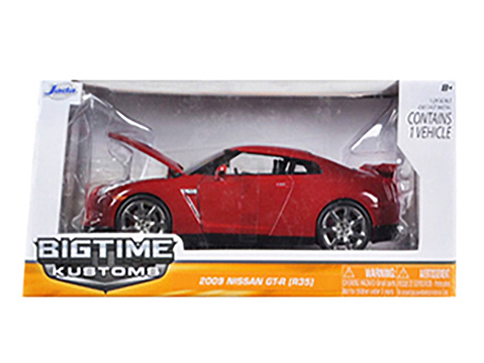 Jada CONTAINS 1 VEHICLE BIGTIME KUSTOMS 2009 NISSAN GTR (R35)