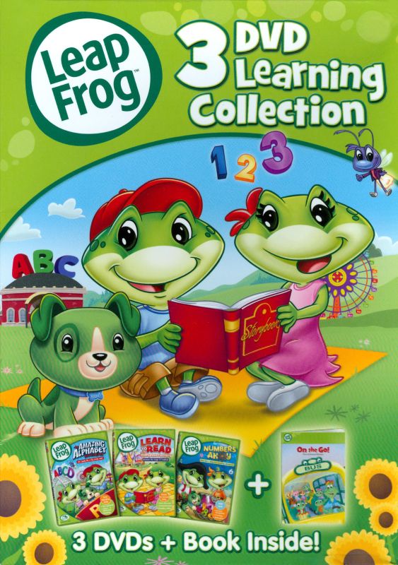LeapFrog: 3 DVD Learning Collection [3 Discs] [With Book] [DVD]