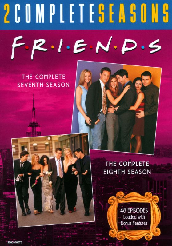  Friends: The Complete Seventh and Eighth Seasons [8 Discs] [DVD]