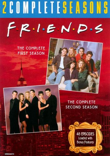  Friends: The Complete First and Second Seasons [8 Discs] [DVD]