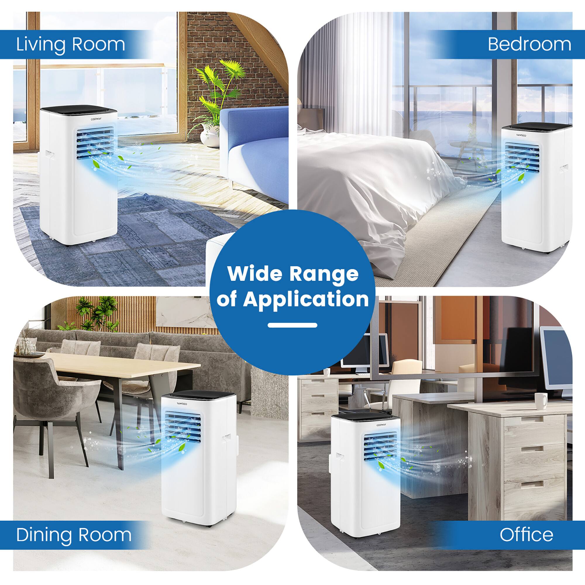 Living Room, Bedroom, Dining Room, Office, Wide Range of Application