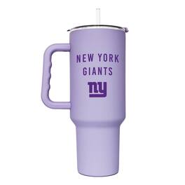 Logo Brands - New York Giants 40oz. Lavender Soft Touch Tumbler - Multicolor
