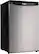 Angle. Danby - Designer 4.4 Cu. Ft. Mini Fridge - Stainless Steel Look.