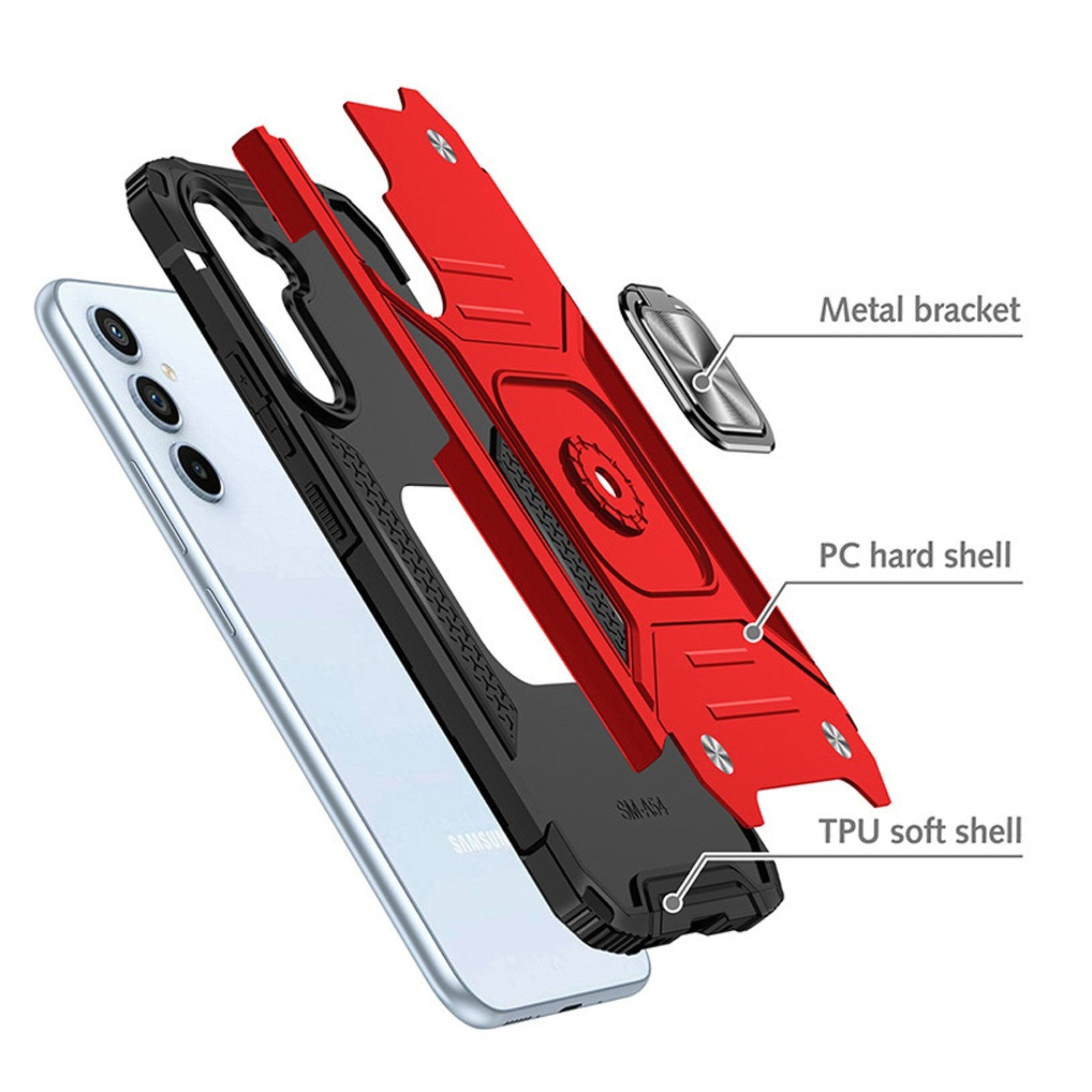 Metal bracket  
PC hard shell  
SAMSUNG SM-ASA  
TPU soft shell