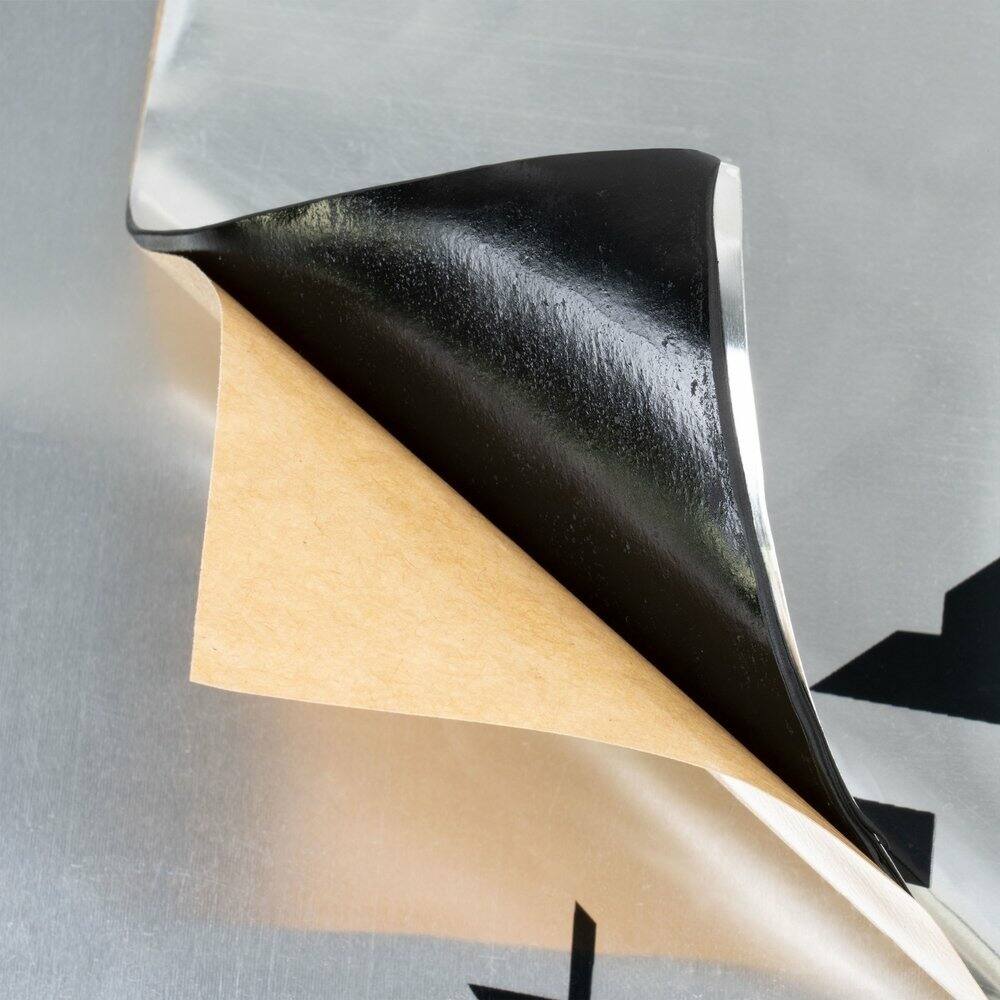 Alt View 2. NVX - SDBP40 90 mil Thick 36 sqft. Audio Noise Vibration Insulation and Sound Deadener (Nine 18” x 32” Sheets).