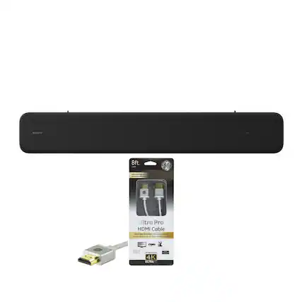SONY
8ft. Ultra Pro HDMI Cable
Ultra High Definition
One Connection for all video and audio in one cable
4K ULTRA