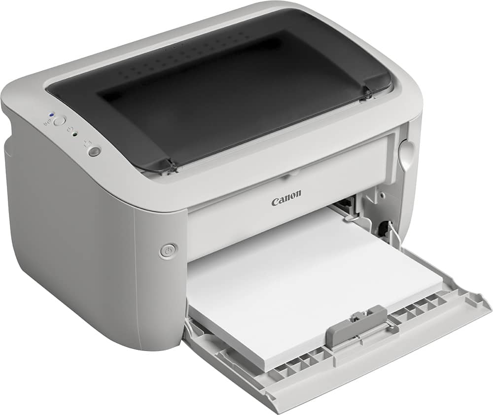 Alt View 1. Canon - imageCLASS LBP6030w Wireless Black-and-White Laser Printer - White/Black.