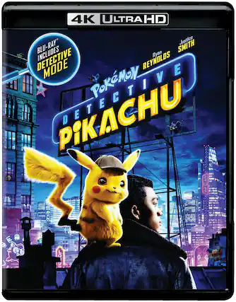Front. Pokémon Detective Pikachu - 4K Blu-Ray.