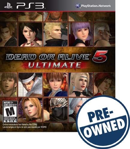 Front. Koei Tecmo - Dead or Alive 5 Ultimate - PRE-OWNED.