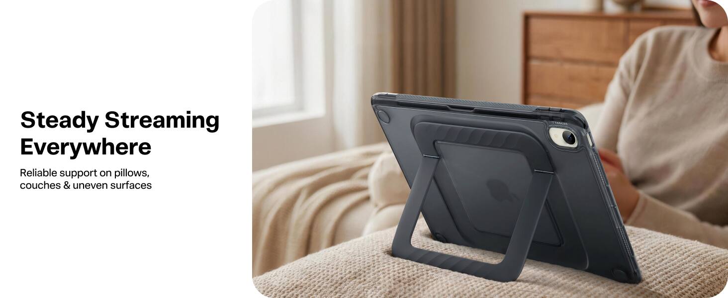 TORRAS Ostand K3 Neo,Ultra Slim & Portable iPad Case with adjustable ...