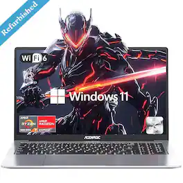 ACEMAGIC - Refurbished Excellent - AX16PRO - 16.1" Gaming HD Laptop AMD Ryzen 7 5700U 16GB DDR4 512GB M.2 SSD Win11