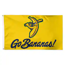 WinCraft - Savannah Bananas Single-Sided 3' x 5' Deluxe Flag - Multicolor