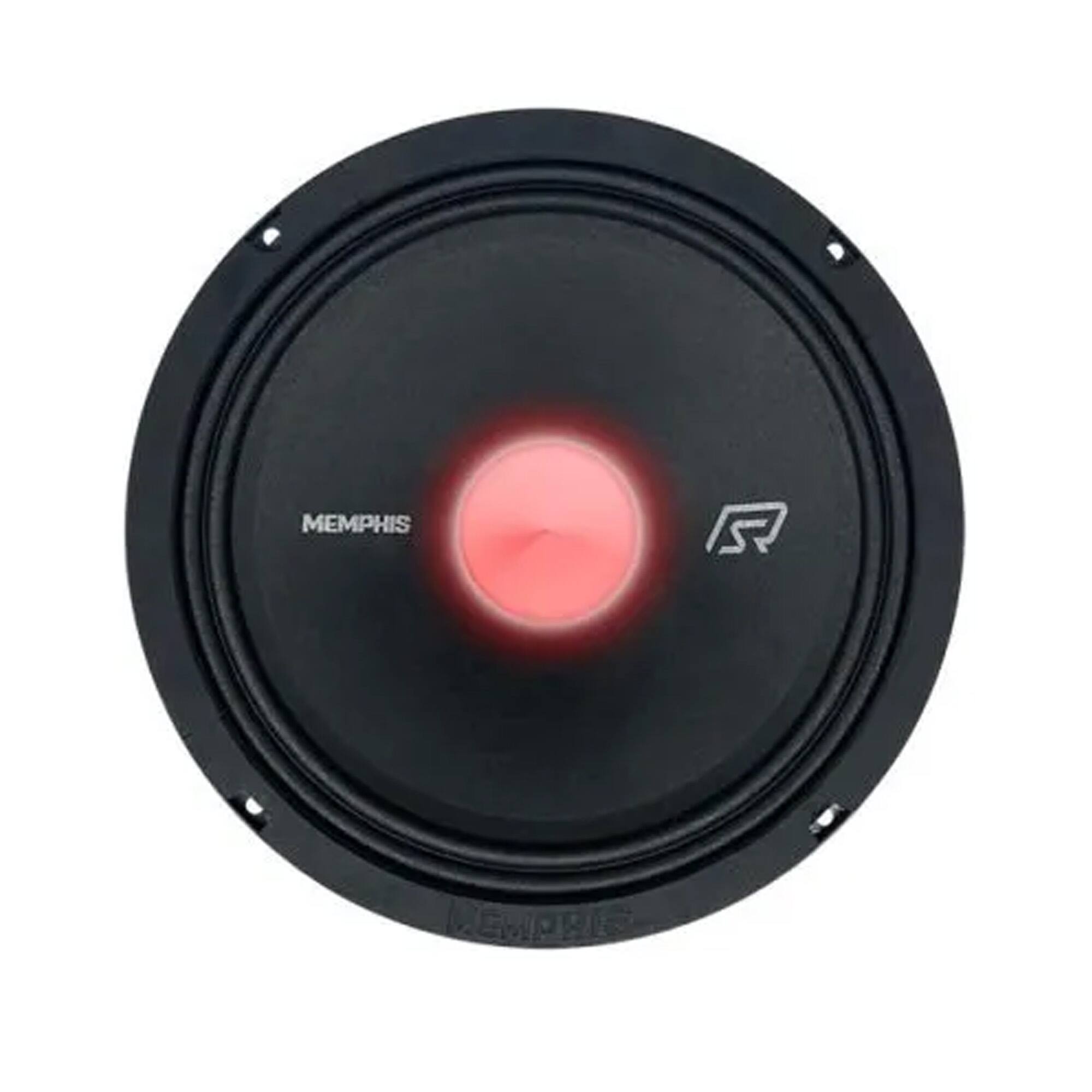 Alt View 10. Memphis Car Audio - Memphis Audio SRXP10V2 SRX 10" Pro Speaker, 250w 4-Ohm Mid w/LED, Sold Individually - Black/Gray.
