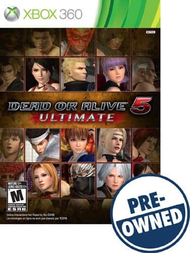Front. Best Buy® - Dead or Alive 5 Ultimate - PRE-OWNED.