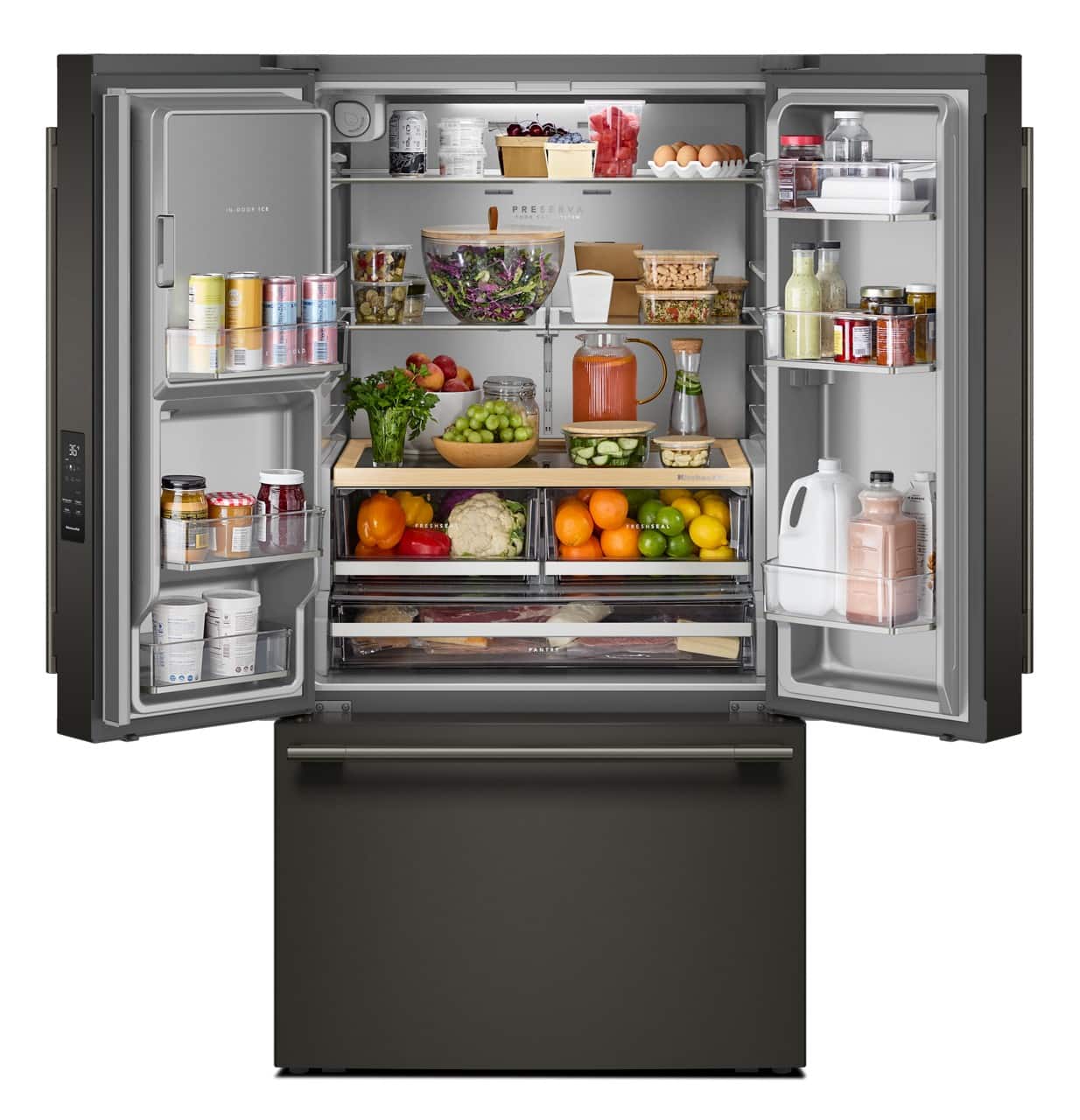 Sure, here is the corrected text:
- PRESCRYVA
- SERVIVA
- IN DOOR ICE
- 36°