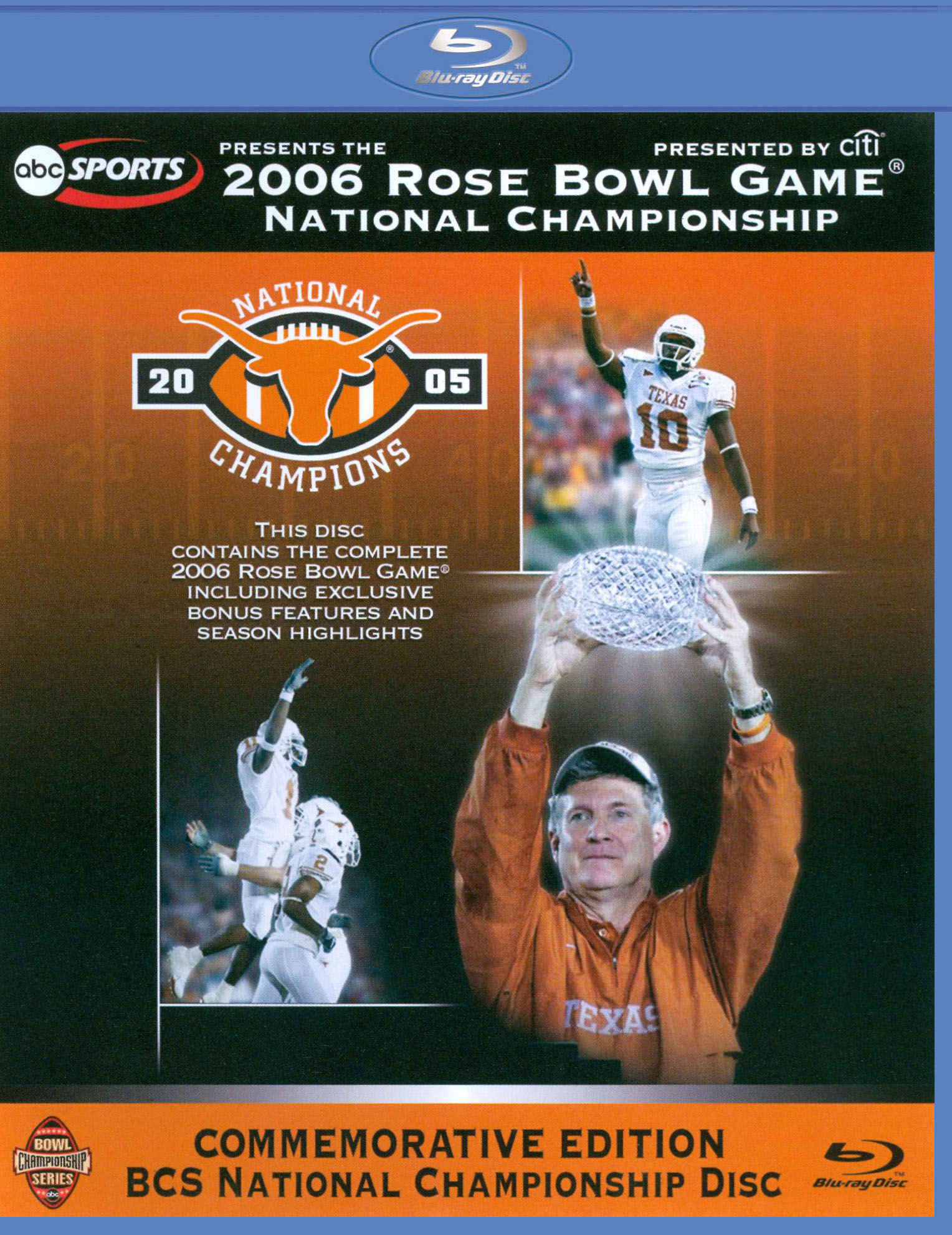 2005 Rose Bowl Michigan Texas Vs DVD, 2006 for sale online 