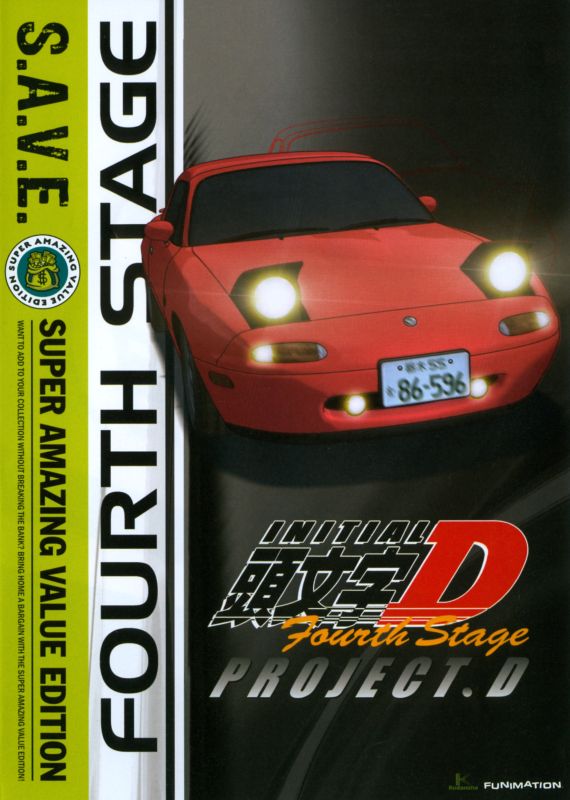  Initial D: Fourth Stage [S.A.V.E.] [4 Discs] [DVD]