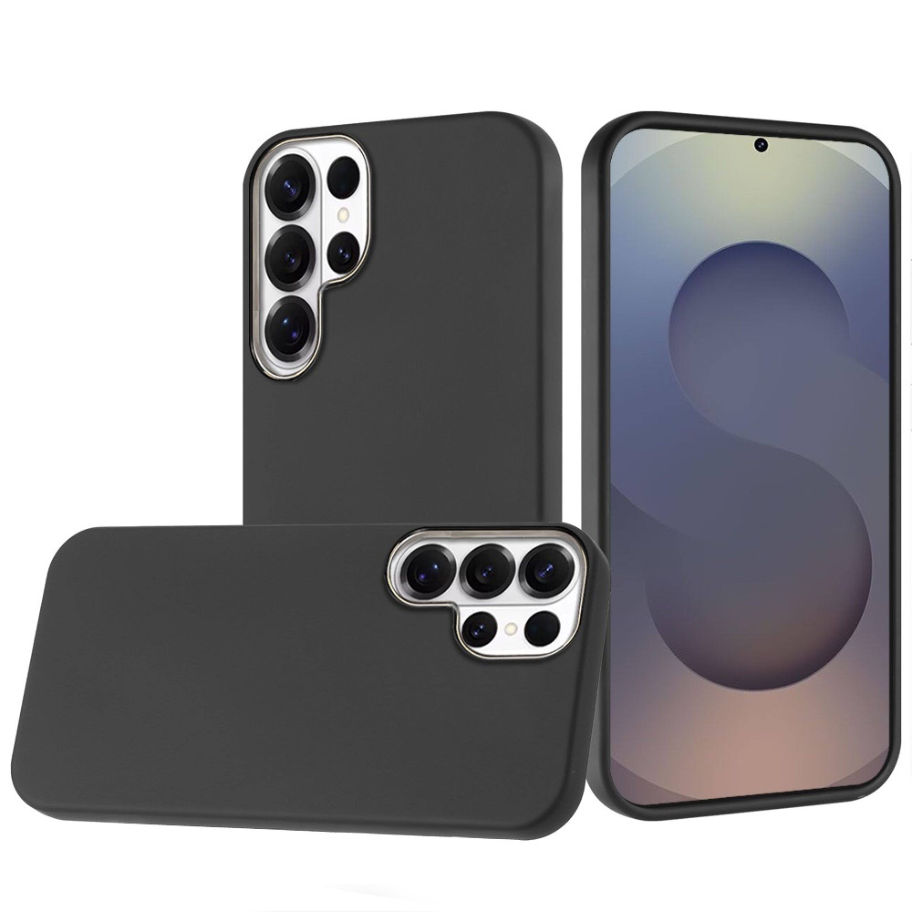 Kitcheniva - Case Soft Premium with Chromed buttons Plus Tempered Glass For Samsung S26 Ultra - Black price history on PriceWatchPro
