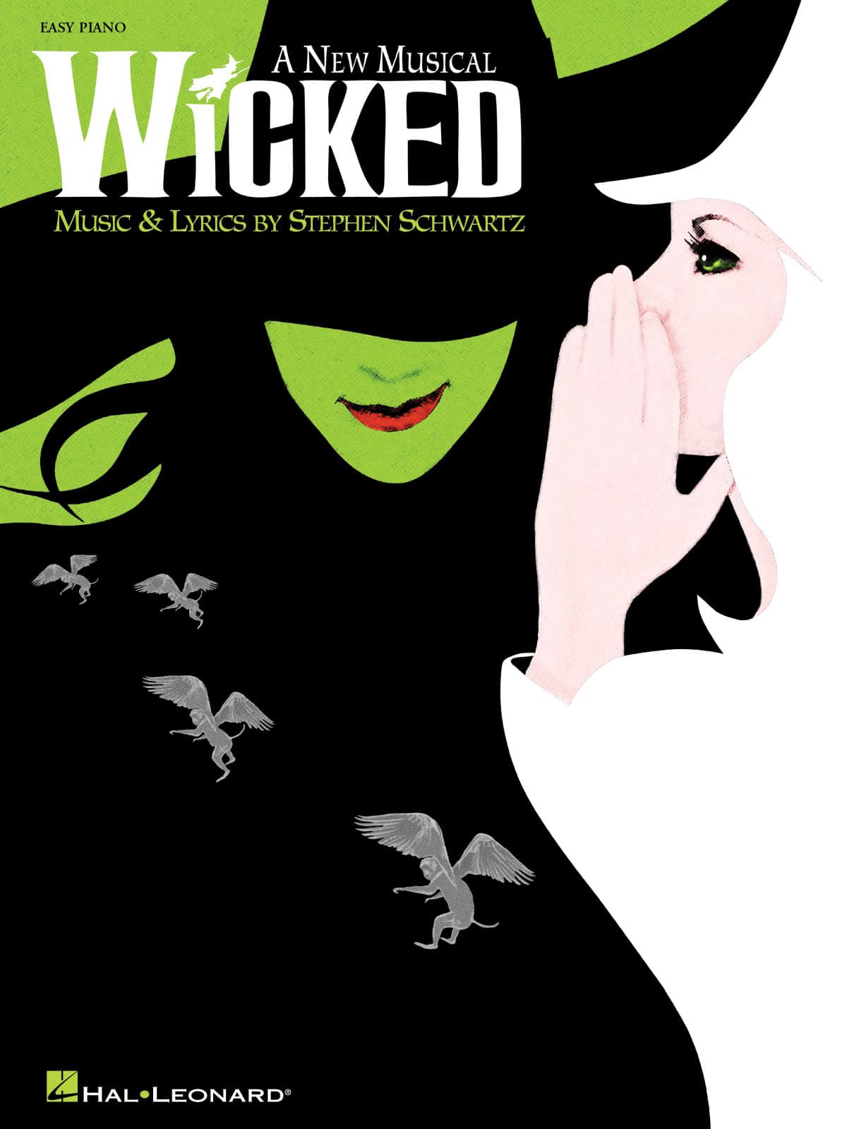 Hal Leonard - Wicked Easy Piano Songbook Broadway Musical Music Collection with Popular Songs for Beginner Piano Players