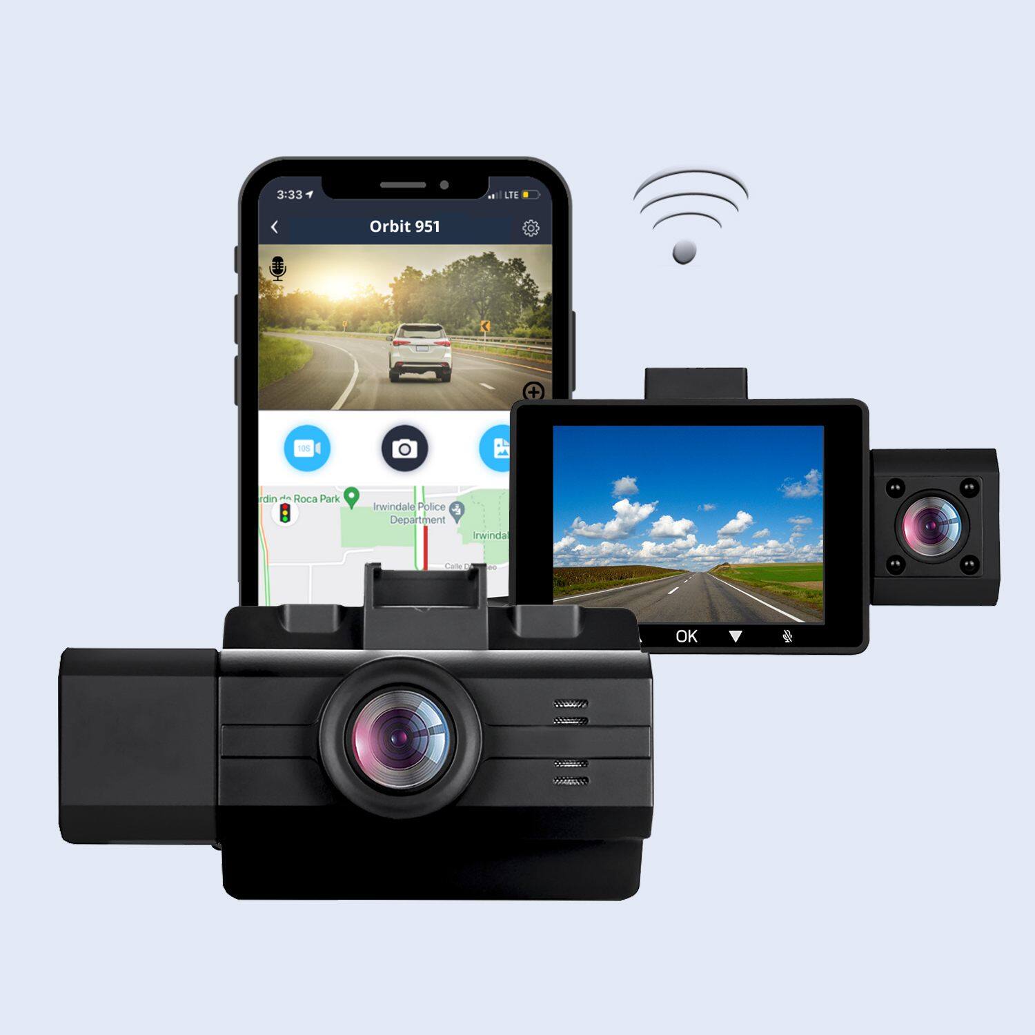 3:33 LTE Orbit 951 + 108 in 2 Roca Park Irwindale Police Department Irwindale Cane OK