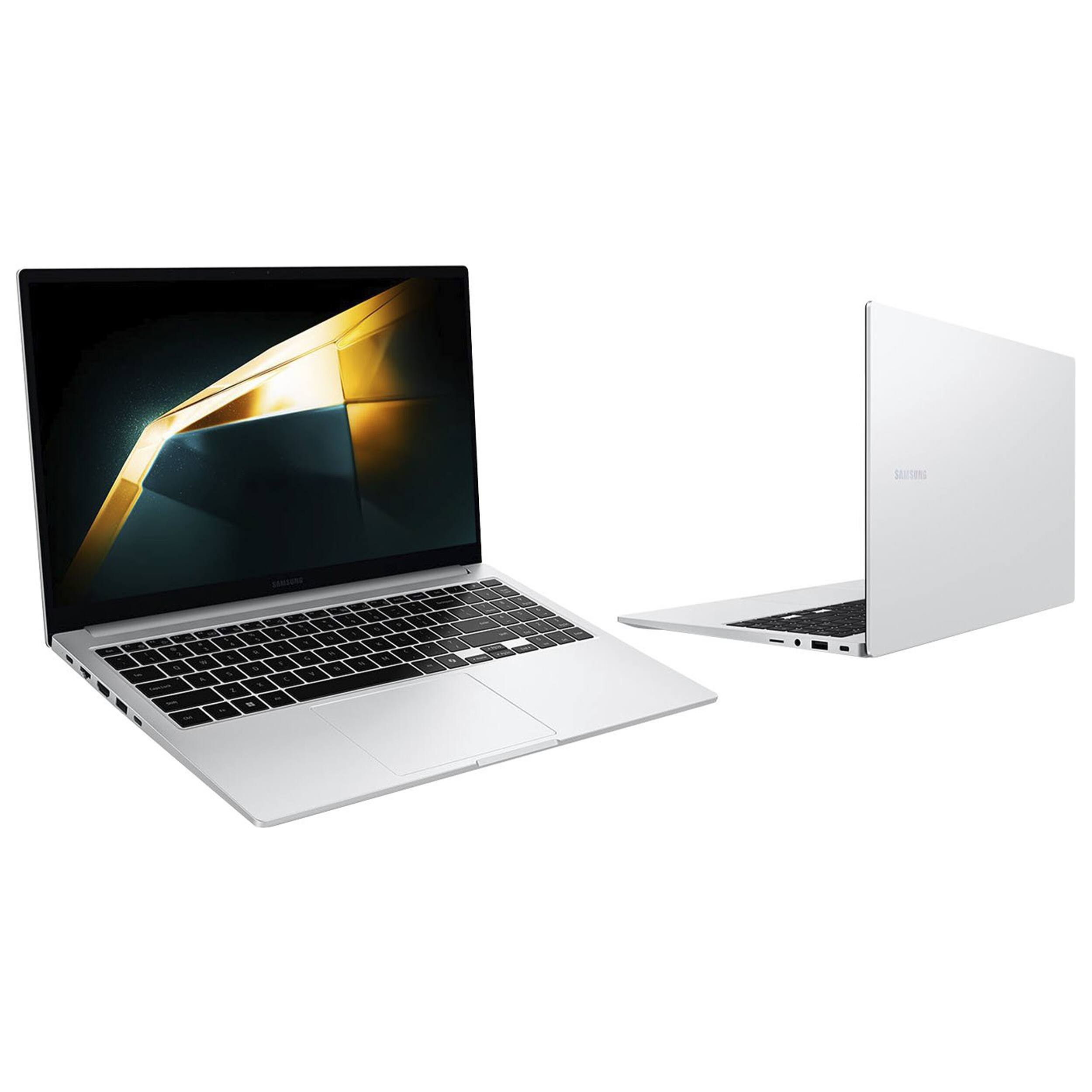 Alt View 1. Samsung - Samsung Galaxy Book4 15.6" FHD Laptop,Intel 7 150U,16GB RAM,2TB SSD,Backlit Keyboard,Win 11 Home,Silver - Silver.