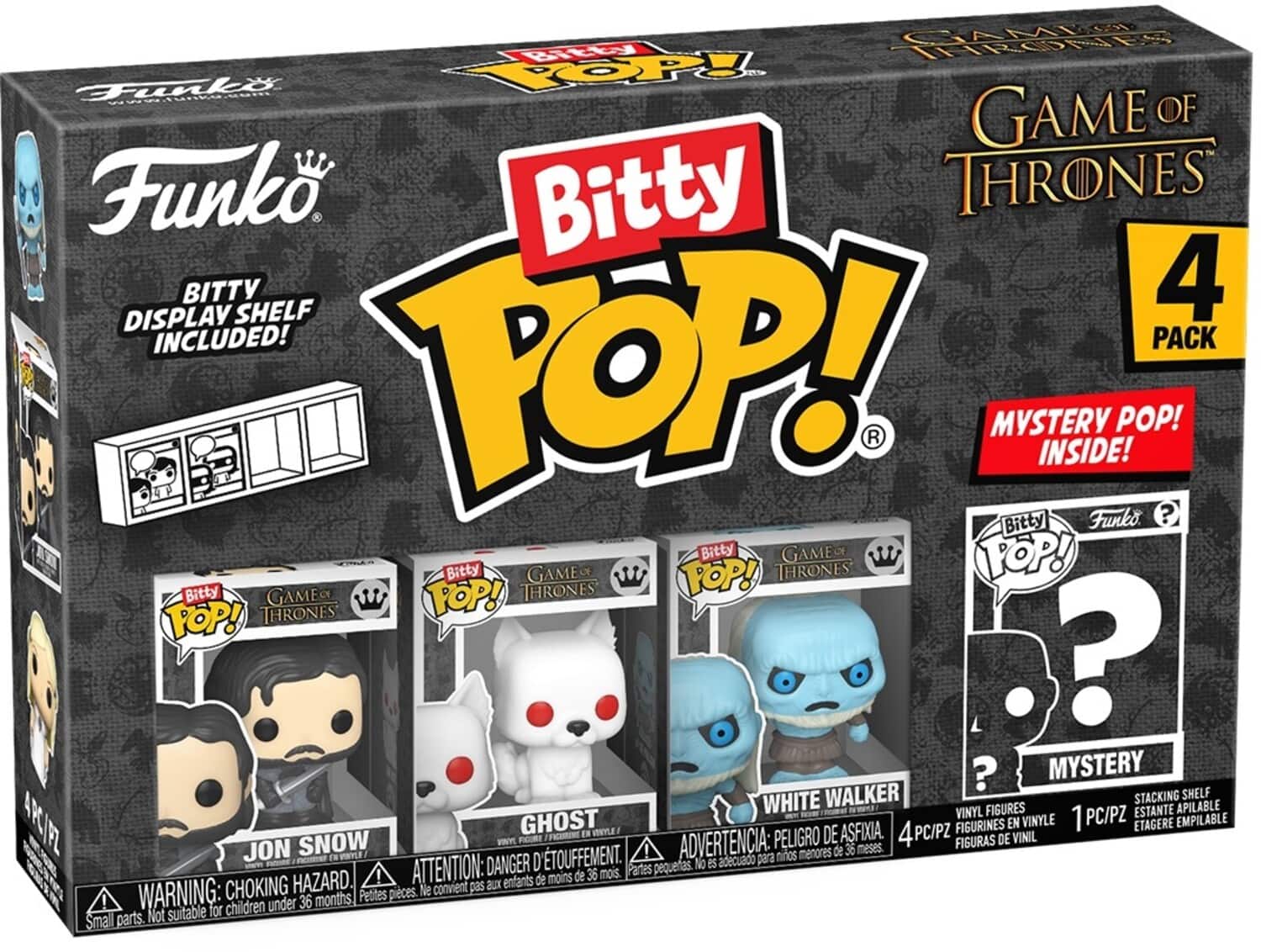 FUNKO Bitty POP!: Game of Thrones - Jon Snow 4-Pack - COLLECTABLES - Multicolor