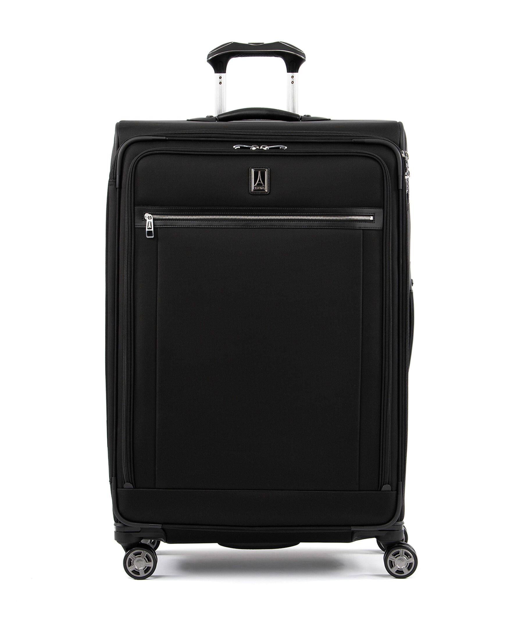 Travelpro - Platinum Elite Softside Expandable 29" Checked Spinner - Shadow Black