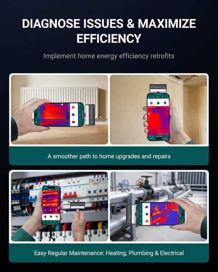DIAGNOSE ISSUES & MAXIMIZE EFFICIENCY

Implement home energy efficiency retrofits

A smoother path to home upgrades and repairs

Easy Regular Maintenance: Heating, Plumbing & Electrical